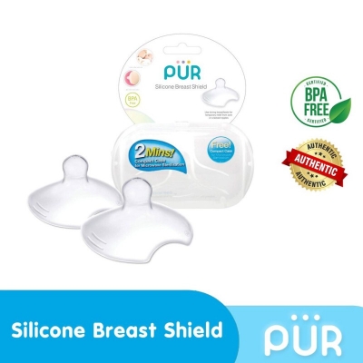 Picture of Pur Silicone Breast Shields-M. (2pcs) – (9832) - White