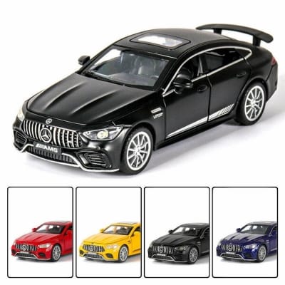 Picture of 1:32 Mercedes BENZ AMG GT63 Diecasts Car Toy Vehicles Metal Car 6 Doors Open Model Car Sound Light Fast & Furious Car Toys For Children Gift