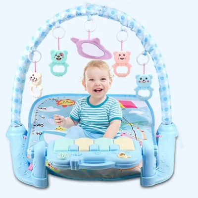 Picture of Baby Musical Gym Baby Multi-Function Piano Crawling Mat - Blue