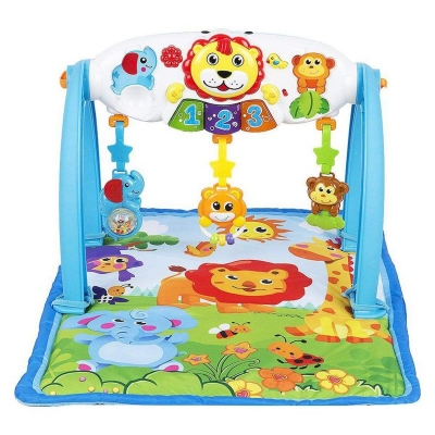 Picture of EN71 kids toys educational plastic baby play music gym toy - Multicolor