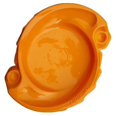 Picture of Beyblade Burst Orange Large Stadium Beystadium Combat Arena - Light yellow