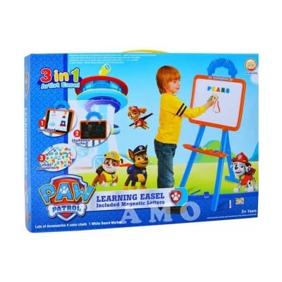 Picture of Mainan Papan Tulis 3in1 Paw Patrol Mainan Edukasi Anak 36604 - Multicolor
