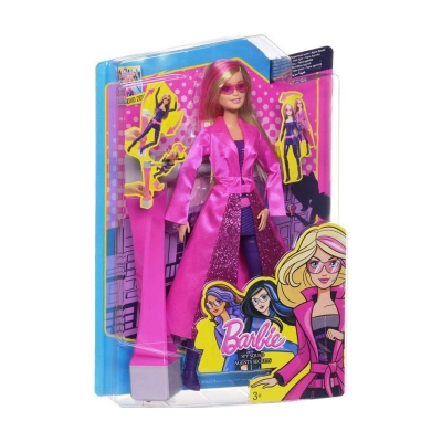Picture of Mattel Barbie Secret Agent Doll 2 Looks! - Multicolor