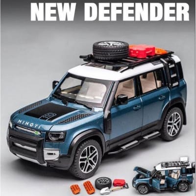 Picture of 1/24 Scale Land Rover New Defender 110 Diecast Model Toy Car Sound Light Gifts