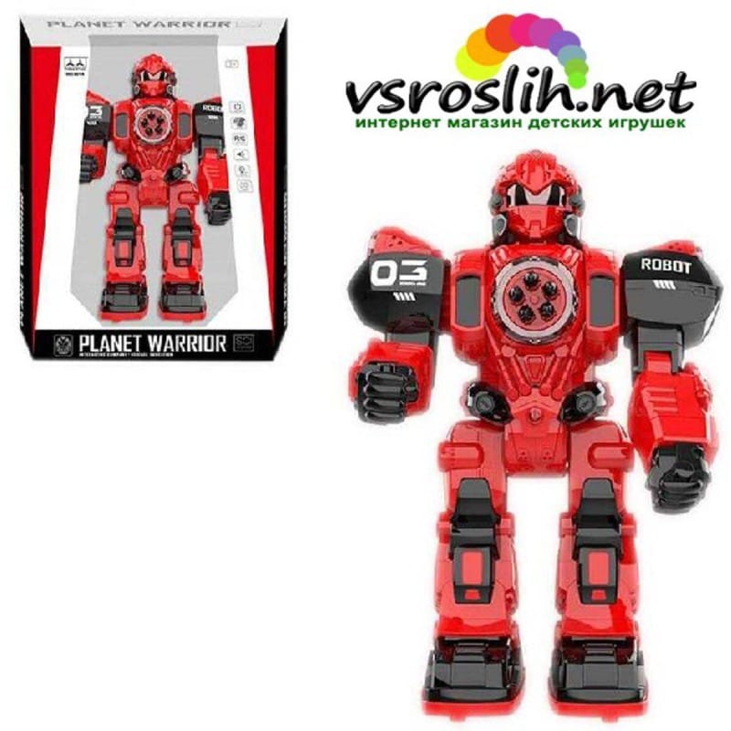 Picture of Planet Warrior Robot R/C (+3 Years ) - Red