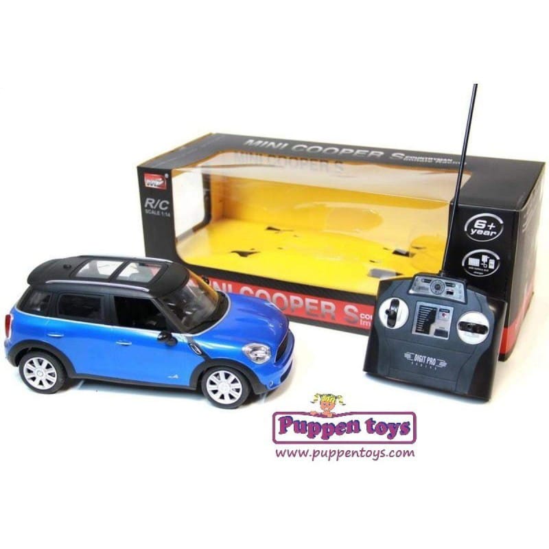 Picture of R/C Car Mini Cooper S Countryman 1:14 MZ - Blue