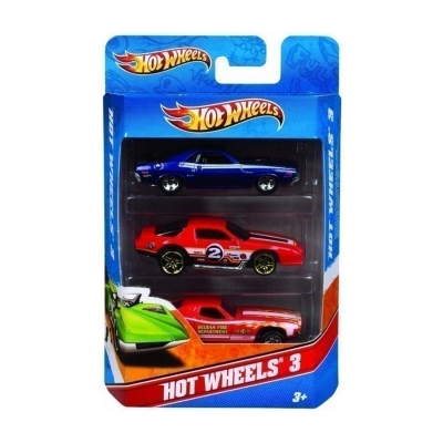 Picture of Hot Wheels cars 3pcs - Multicolor