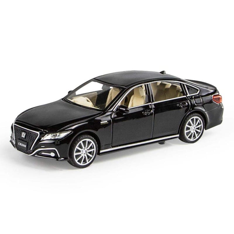Picture of 1:32 Toyota Crown Die Cast Alloy Car Toy Vehicles Metal Car 6 Doors Open Model Car Sound Light Toys For Gift