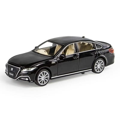 Picture of 1:32 Toyota Crown Die Cast Alloy Car Toy Vehicles Metal Car 6 Doors Open Model Car Sound Light Toys For Gift