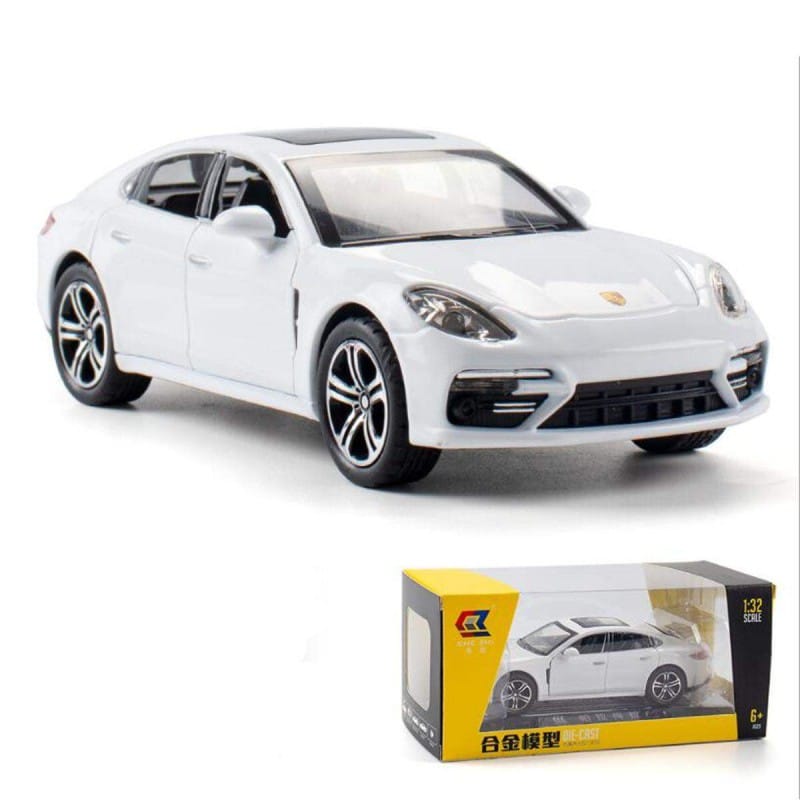 Picture of 1:32 Supercar Vehicles 6 open Metal Car Model Car Sound Light Toys For Gift