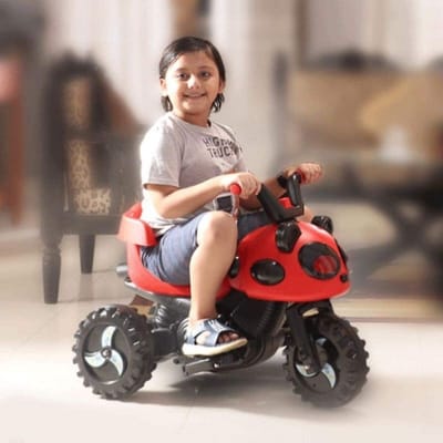 Picture of Jim & Jolly Pikko Tricycle - Black & Red