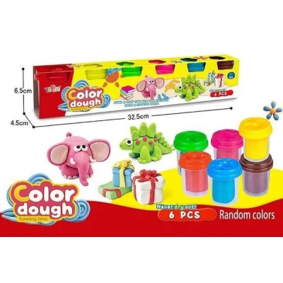 Picture of Play-Doh My Little Play dough 6pcs 6878 - Multicolor