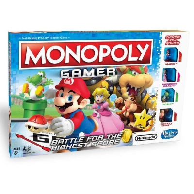 Picture of Billionaire Game MONOPOLY Games Include Mario Pony Horse Board - Blue