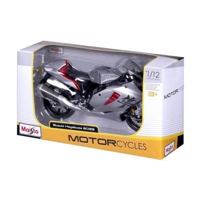 Picture of Maisto Adult Plastic Suzuki Hayabusa 2022; 1:12 Die-Cast Scale Model Motorbike, Multi - Multicolor