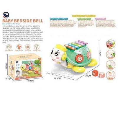 Picture of Fun And Educational Tortoise Swing Piano For Toddlers - Multicolor