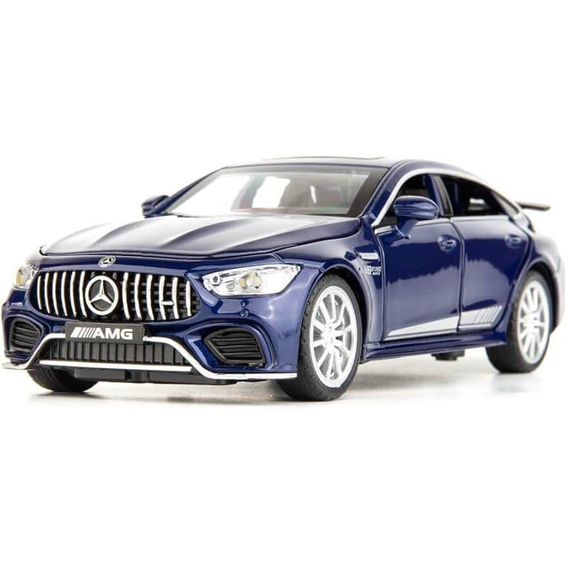Picture of 【Funny Bunny Toy Store】GC 1/32 C63 Alloy Pull-back With Base Simulation Diecast With Sound Light Effect Door For Boys Birthday Xmas Gifts