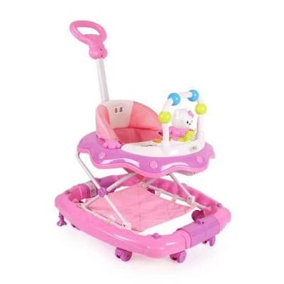 Picture of Baby Musical Walker Cum Rocker With Push Handle -Blue