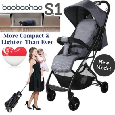 Picture of New Baby Luggage Stroller pocket pram S1- Blue