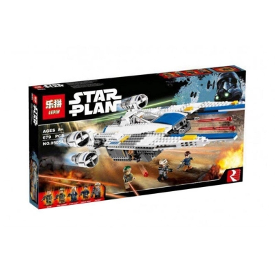 Picture of LEPIN 05054 STAR PLAN THE REBEL U-WING FIGHTER MODEL BUILDING BLOCKS - Multicolor