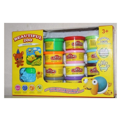 Picture of 12 Pcs Clay Dough Multicolor Play Dough for kids fun with Dise