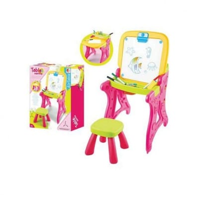 Picture of PAINTING TABLE PINK - Multicolor