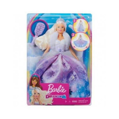 Picture of BARBIE DOLL SNOW PRINCESS MAGIC DRESS - White