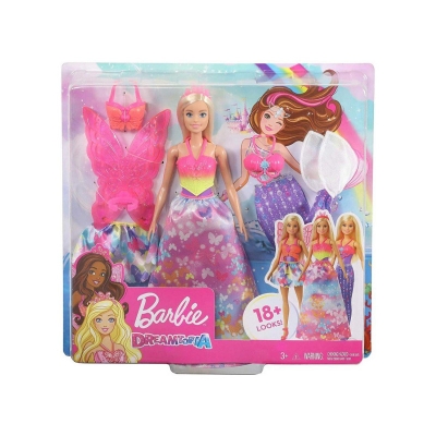Picture of Mattel Barbie Dreamtopia Dress Up Gift Set - Multicolor