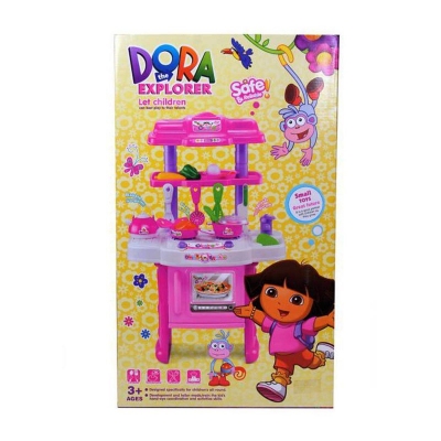 Picture of 30 Pcs Kids Electronic Pretend Play Kitchen Cooker Set - Multicolor