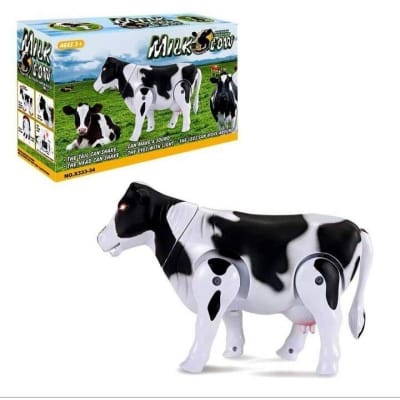 Picture of Battery Operated Milk Cow Toy - Multicolor