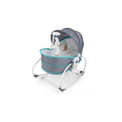 Picture of Mustella 5 -in 1 Rocker And Bassinet Including Colorful Music Vibration For Newborn - Multicolor