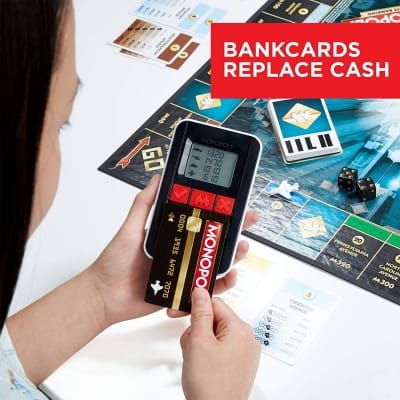 Picture of Hasbro Gaming New Monopoly Ultimate Banking Multiplayer Board Game Electronic Credit Card - Multicolor