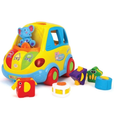 Picture of Intelligent Musical Smart Bus with Blocks from Flying Toyszer - Multicolor