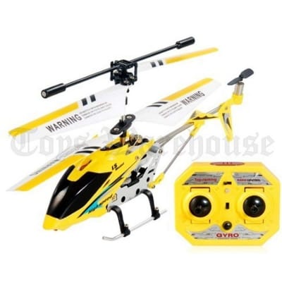Picture of RC Helicopter 3.5 Gyro Channel Remote Control Helicogyro - Wello - Yellow