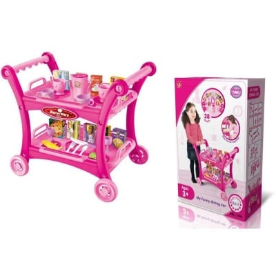Picture of Kids My Funny Dining car with Dinner ware sets