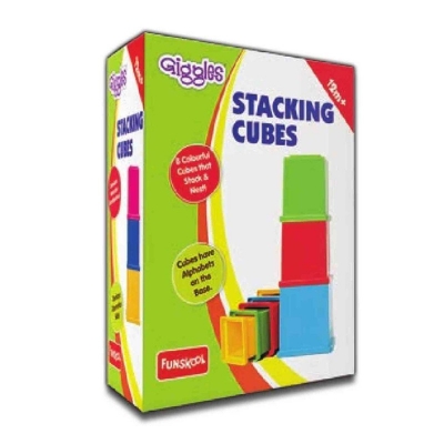 Picture of Stacking Cubes Funskool - Multicolor