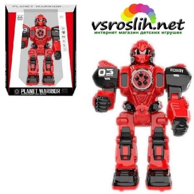 Picture of Planet Warrior Robot R/C (+3 Years ) - Red
