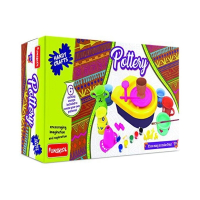 Picture of Funskool Handy Crafts Pottery Pretend Play Toys For Kids - Multicolor