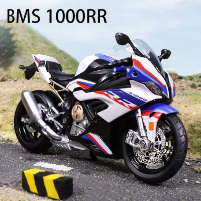 Picture of 1:12 BMS 1000RR Diecast Alloy Motorbike Vehicles Collectible Hobbies Motorcycle Model Toys