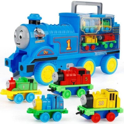 Picture of Thomas Train Alloy Music Storage Car - Blue