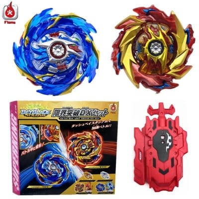 Picture of Beyblade Burst Superking B-174 LIMIT Breakthrough DX Ruler Wired Sparking Launcher Children Kids Toy Birthday Gift - Multicolor