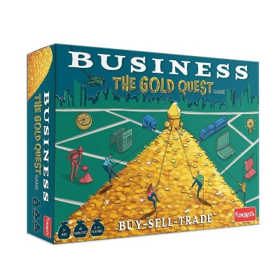 Picture of FUNSKOOL BUSINESS THE GOLD QUEST MULTIPLAYER STRATEGY BOARD GAME FOR KIDS - Multicolor