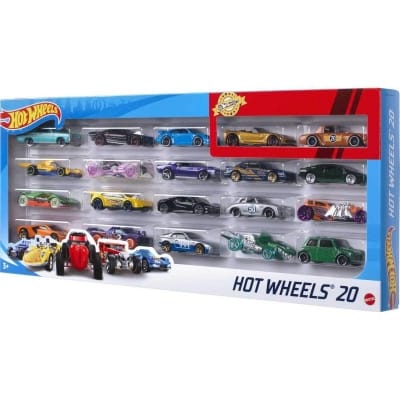 Picture of Hot Wheels 20 Car Pack Asst. Mix 2018 Gift Pack -Design May Vary Multicolor-H7045