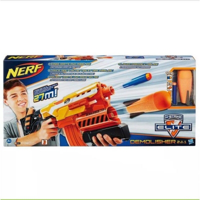 Picture of Nerf 2-in-1 N-Strike Elite Demolisher Blaster - Multicolor