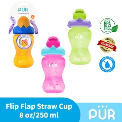 Picture of Pur Flip Straw Cup 8oz./250ml. – (9005)