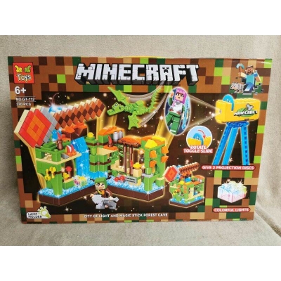 Picture of GT-112 370 Pcs Building blocks toys compatible with Minecraft - Multicolor