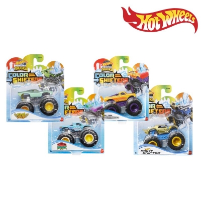 Picture of Hot Wheels HGX06 Monster Trucks Chromochemous Bone Shaker 1 pcs