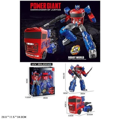 Picture of Transformers 3 Optimus Prime Action Figure Robot Toy - Multicolor
