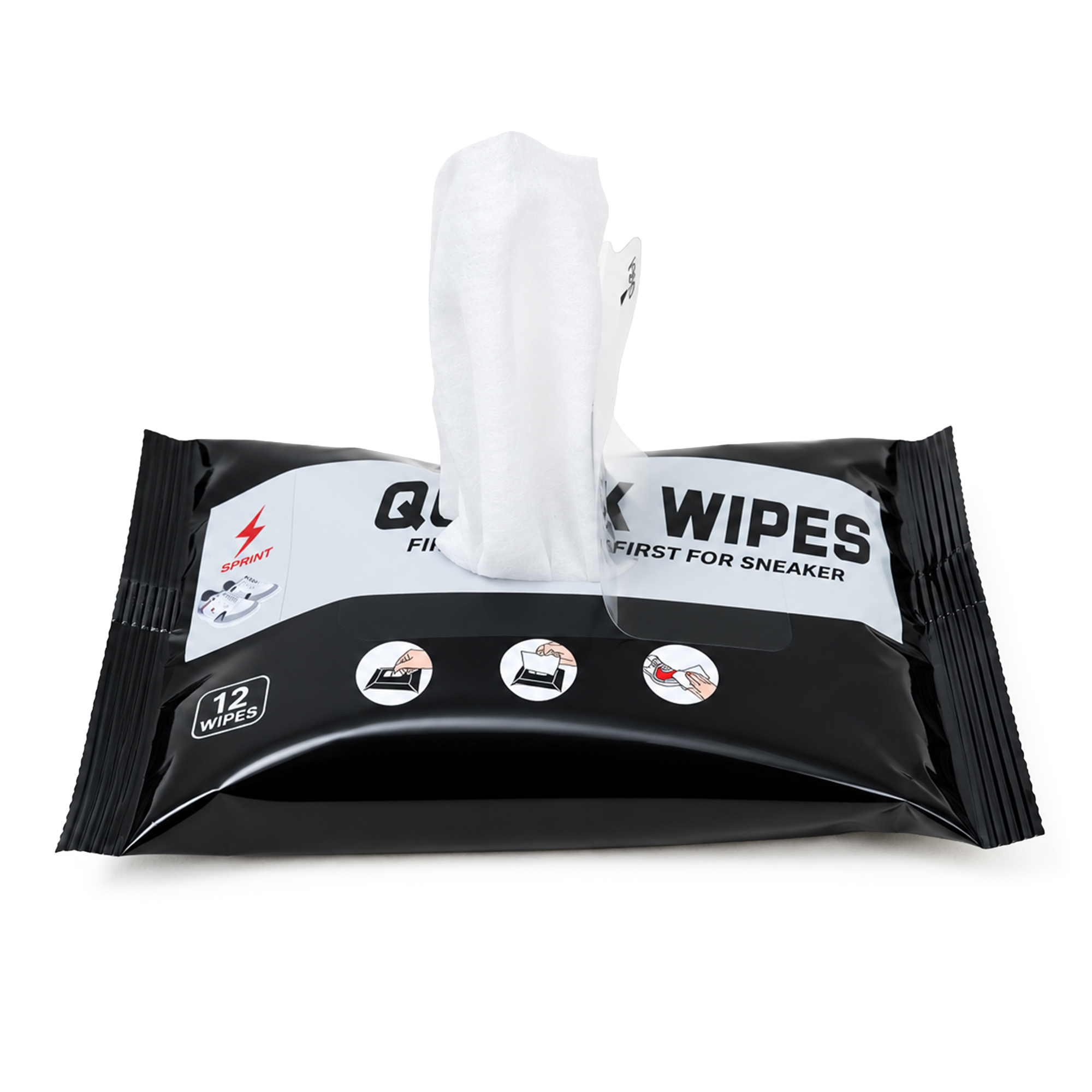 Picture of Sprint Sneaker Cleaning Wipes- 12 Pcs