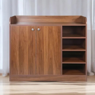 Picture of Modern Shoe Cabinet for Home & Office, Shoe Storage Rack and Footwear Organizer H190 × W178 × D76 cm