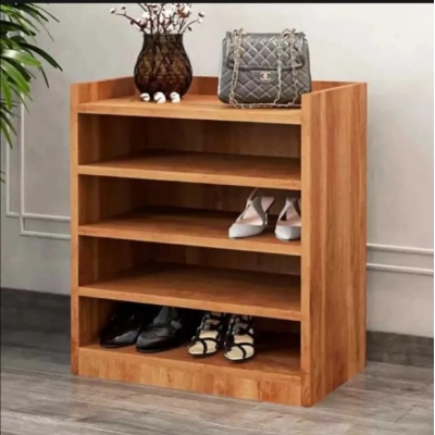 Picture of Melamine Board Shoe Rack Cabinet for Home, Shoe Organizer with Space-Saving Storage H86 × W61 × D30 cm